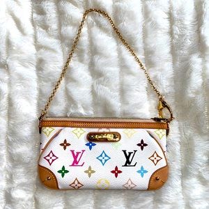 AUTHENTIC Louis Vuitton Pochette Milla MM Multi-Color